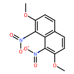 Naphthalene, 2,7-dimethoxy-1,8-dinitro-