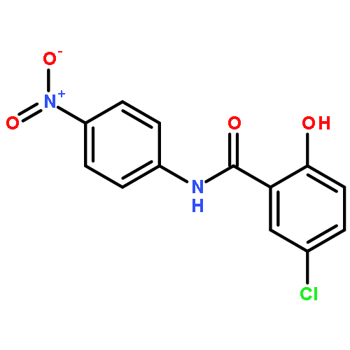 Benzamide,5-chloro-2-hydroxy-N-(4-nitrophenyl)-