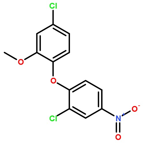 BENZENE, 2-CHLORO-1-(4-CHLORO-2-METHOXYPHENOXY)-4-NITRO-