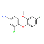 BENZENAMINE, 3-CHLORO-4-(4-CHLORO-2-METHOXYPHENOXY)-