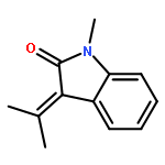 1,3-dihydro-1-methyl-3-(1-methylethylidene)-2H-Indol-2-one