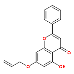 4H-1-Benzopyran-4-one, 5-hydroxy-2-phenyl-7-(2-propenyloxy)-