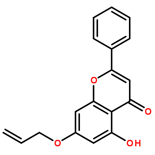 4H-1-Benzopyran-4-one, 5-hydroxy-2-phenyl-7-(2-propenyloxy)-