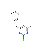 1,3,5-Triazine, 2,4-dichloro-6-[4-(1,1-dimethylethyl)phenoxy]-