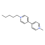 4,4'-Bipyridinium, 1-methyl-1'-pentyl-