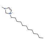 1-DODECYL-3-METHYL-1,2-DIHYDROIMIDAZOL-1-IUM