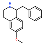 Isoquinoline, 1,2,3,4-tetrahydro-6-methoxy-1-(phenylmethyl)-