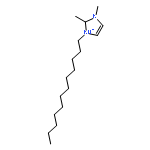 1H-Imidazolium, 1-dodecyl-2,3-dimethyl-