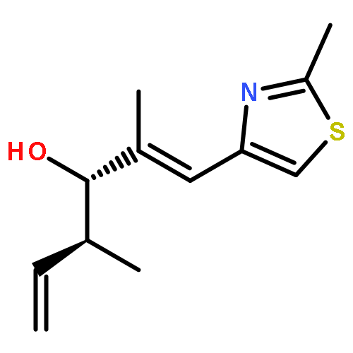 1,5-Hexadien-3-ol, 2,4-dimethyl-1-(2-methyl-4-thiazolyl)-, (1E,3S,4S)-