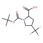 (2S,4S)-1-(tert-Butoxycarbonyl)-4-(trifluoromethyl)pyrrolidine-2-carboxylic acid