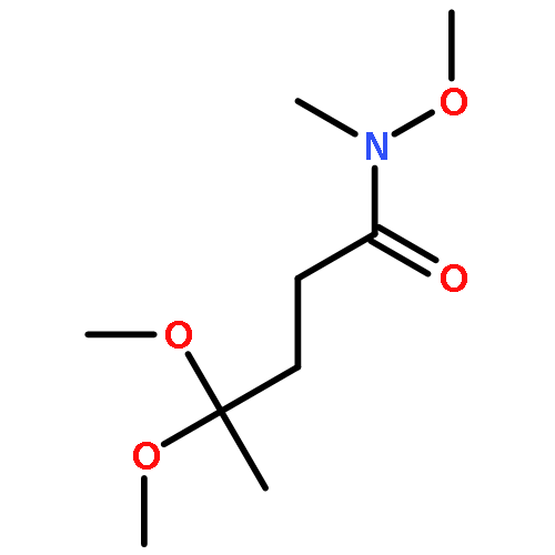 PENTANAMIDE, N,4,4-TRIMETHOXY-N-METHYL-