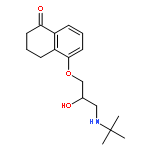 (S)-5-(3-(tert-Butylamino)-2-hydroxypropoxy)-3,4-dihydronaphthalen-1(2H)-one