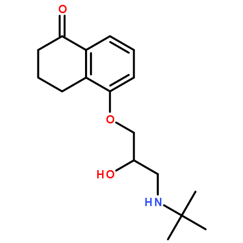 (S)-5-(3-(tert-Butylamino)-2-hydroxypropoxy)-3,4-dihydronaphthalen-1(2H)-one