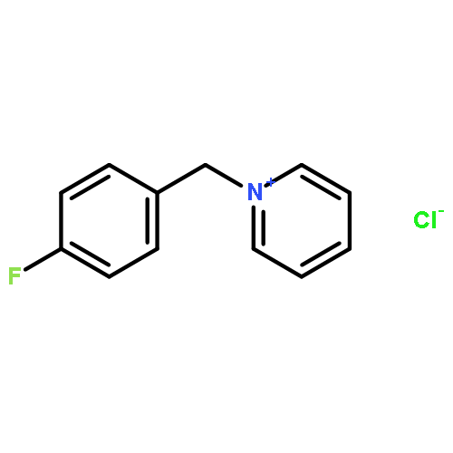 Pyridinium, 1-[(4-fluorophenyl)methyl]-, chloride