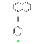 Naphthalene, 1-[(4-chlorophenyl)ethynyl]-