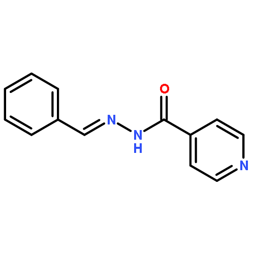 4-Pyridinecarboxylic acid, (2E)-(phenylmethylene)hydrazide