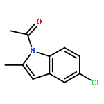 1-(5-chloro-2-methyl-1H-indol-1-yl)-Ethanone