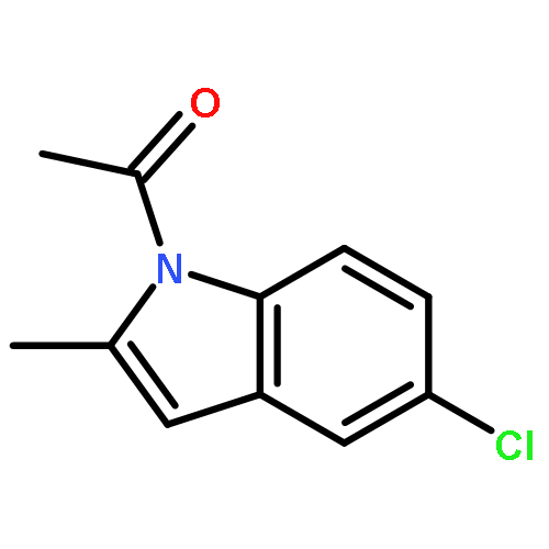 1-(5-chloro-2-methyl-1H-indol-1-yl)-Ethanone