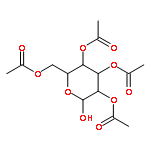 (2R,3S,4S,5R)-2-(Acetoxymethyl)-6-hydroxytetrahydro-2H-pyran-3,4,5-triyl triacetate