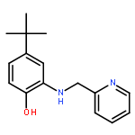 Phenol, 4-(1,1-dimethylethyl)-2-[(2-pyridinylmethyl)amino]-