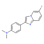 4-(6-IODOIMIDAZO[1,2-A]PYRIDIN-2-YL)-N,N-DIMETHYLANILINE