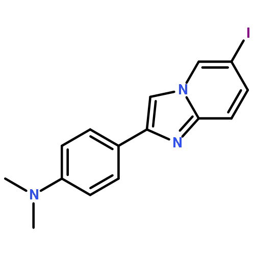 4-(6-IODOIMIDAZO[1,2-A]PYRIDIN-2-YL)-N,N-DIMETHYLANILINE