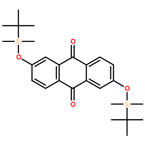 9,10-Anthracenedione, 2,6-bis[[(1,1-dimethylethyl)dimethylsilyl]oxy]-