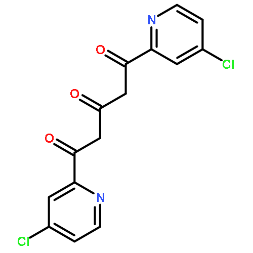 1,3,5-PENTANETRIONE, 1,5-BIS(4-CHLORO-2-PYRIDINYL)-