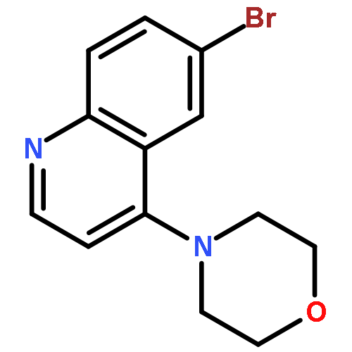 Quinoline, 6-bromo-4-(4-morpholinyl)-