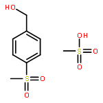 Benzenemethanol, 4-(methylsulfonyl)-, methanesulfonate