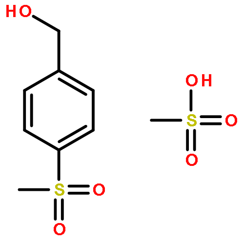 Benzenemethanol, 4-(methylsulfonyl)-, methanesulfonate