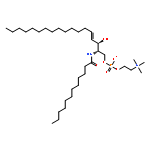 [(E,2S,3R)-2-(dodecanoylamino)-3-hydroxyoctadec-4-enyl] 2-(trimethylazaniumyl)ethyl phosphate