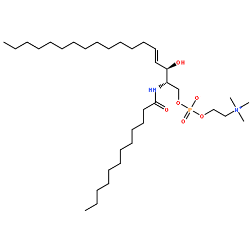 [(E,2S,3R)-2-(dodecanoylamino)-3-hydroxyoctadec-4-enyl] 2-(trimethylazaniumyl)ethyl phosphate