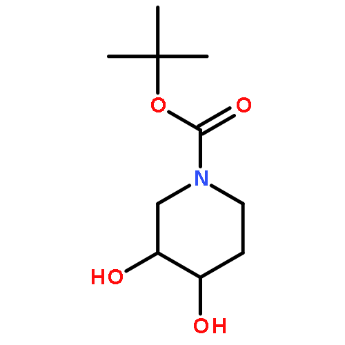 1-Piperidinecarboxylic acid, 3,4-dihydroxy-, 1,1-dimethylethyl ester (9CI)