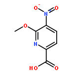 6-Methoxy-5-nitropicolinic acid