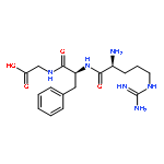 Glycine, N-(N-L-arginyl-L-phenylalanyl)-