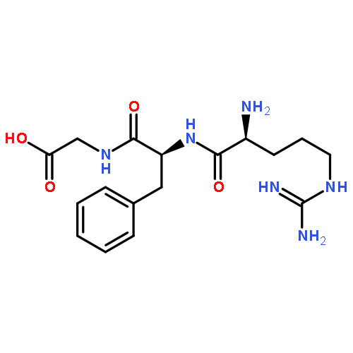 Glycine, N-(N-L-arginyl-L-phenylalanyl)-