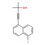 3-Butyn-2-ol, 4-(5-iodo-1-naphthalenyl)-2-methyl-