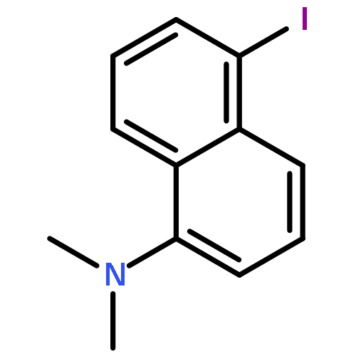 1-NAPHTHALENAMINE, 5-IODO-N,N-DIMETHYL-