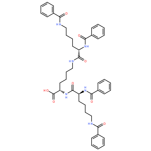 L-Lysine, N2,N6-bis(N2,N6-dibenzoyl-L-lysyl)-