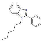 1-n-Hexyl-2-phenylbenzimidazole