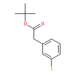 Benzeneacetic acid, 3-fluoro-, 1,1-dimethylethyl ester