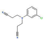 PROPANENITRILE, 3,3'-[(3-CHLOROPHENYL)IMINO]BIS-