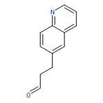 3-(Quinolin-6-yl)propanal