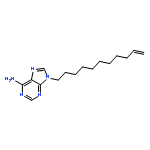 9H-Purin-6-amine, 9-(10-undecenyl)-