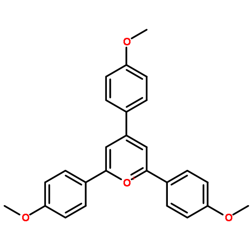 Pyrylium, 2,4,6-tris(4-methoxyphenyl)-