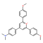 Pyrylium, 4-[4-(dimethylamino)phenyl]-2,6-bis(4-methoxyphenyl)-