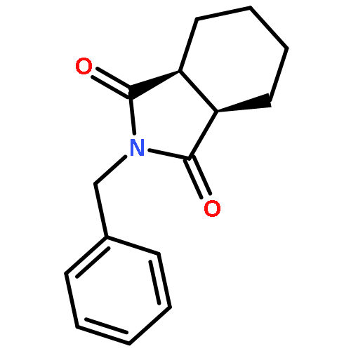 1H-Isoindole-1,3(2H)-dione, hexahydro-2-(phenylmethyl)-, (3aR,7aS)-