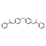 Benzenamine, 4,4'-oxybis[N-[1-(2-pyridinyl)ethylidene]-