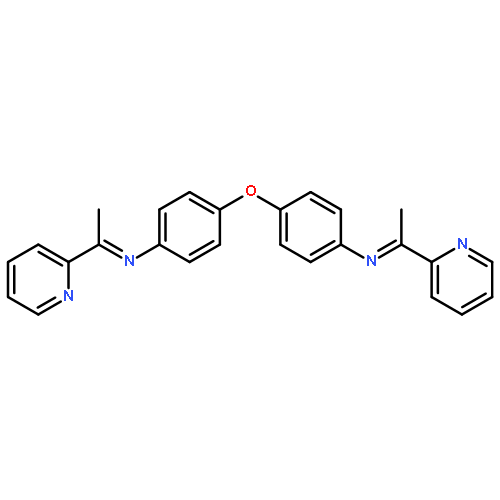 Benzenamine, 4,4'-oxybis[N-[1-(2-pyridinyl)ethylidene]-